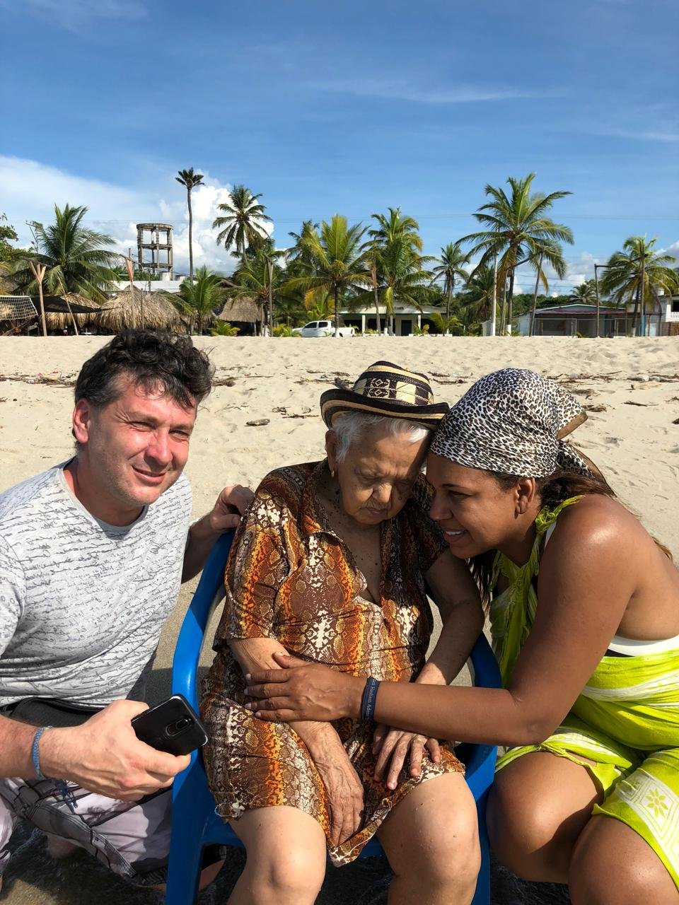 Dra. Petra con su mamá
